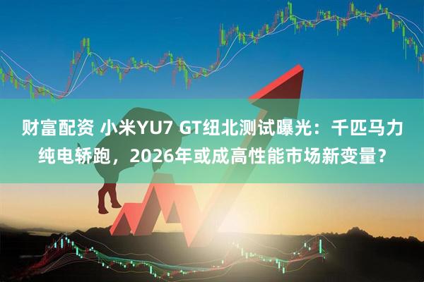 财富配资 小米YU7 GT纽北测试曝光:千匹马力纯电轿跑,2026年或成高性能市场新变量?