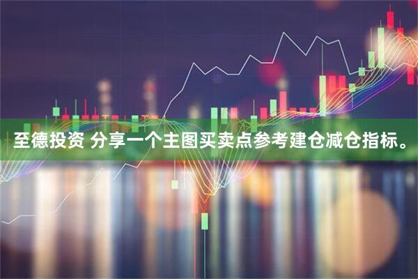 至德投资 分享一个主图买卖点参考建仓减仓指标。